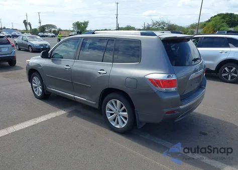 2011 Toyota Highlander Hybrid Limited V6 from USA, damaged, VIN JTEDC3EH9B2000932